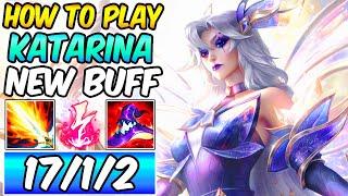 BUFFED KATARINA | HOW TO PLAY KATARINA MID GUIDE | Best Full AP Build & Runes | League of Legends