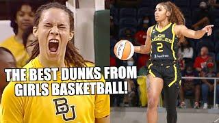 TOP 10 DUNKS FROM WOMEN'S BASKETBALL!!