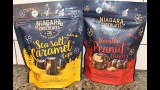 Niagara Chocolates: Sea Salt Caramel Cups & Roasted Peanut Clusters Review