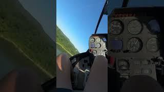 Dangerous Helicopter Pilot! Clueless Passenger! #shorts #helicopter #r44