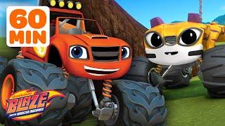 Super Blaze Rescues Babies!  | 1 Hour Compilation | Blaze and the Monster Machines