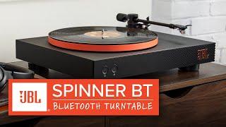 JBL Spinner BT Turntable w/ Bluetooth aptX HD! - BEST BEGINNER VINYL RECORD PLAYER?! 