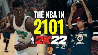 I Simulated To The Year 2101 In NBA 2K22!