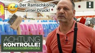 DRUCK beim Ramschkönig! Die SCHNÄPPCHEN müssen her! | Kabel Eins | Achtung Kontrolle