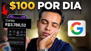 ACHEI O JEITO MAIS PREGUIÇOSO DE GANHAR $100 POR DIA COM O GOOGLE - Passo a Passo (Dinheiro online)