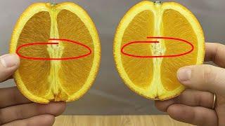 How To Choose Delicious, Sweet, and Juicy Oranges Easily at the Market - Anyone Can Do It!