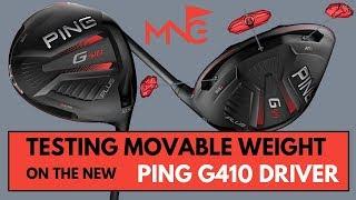 First Time Ping Has A Movable Weight Driver But Does It Work? Ping G410 Plus Driver Testing