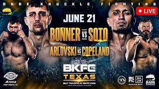 BKFC 76: Bonner vs. Soto | LIVE STREAM | BOXING Fight Companion | Bare Knuckle Fighting | MAIN CARD