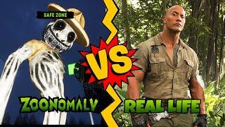 ️GAME VS REAL LIFE️ ► ZOONOMALY  | Characters Comparison