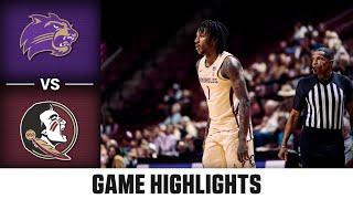 Western Carolina vs. Florida State Game Highlights | 2024-25 ACC Men's Basketball