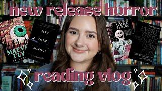 HORROR READING VLOG 2023 | unexpected favorites, youtube milestones & female serial killers