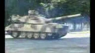 Ukranian Armt Upgraded T-55AGM Battle Tank