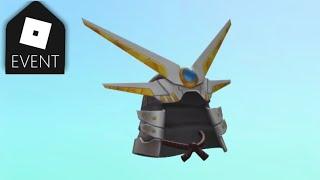 How To Get The Blue Flame Robo Samurai Hat | ROBLOX [FREE ITEM] (LIMITED TIME) ^^