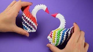 Origami amazing swan 3D [How to make a paper swan]