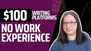 6 easy freelance writing platforms for beginners ($100) | get paid to write with no experience