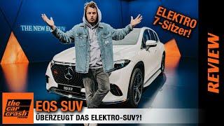 Mercedes EQS SUV im Test (2022) Überzeugt der elektrische 7-Sitzer?!  Review | Preis | Reichweite