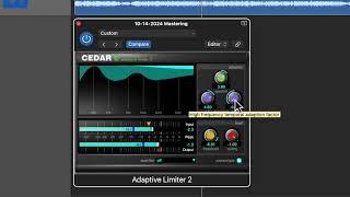 Cedar Audio Adaptive Limiter 2 Demonstration