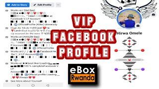 Facebook Updates: How To Make A VIP Facebook Profile 2022 | STYLISH BIO | 100% Explained