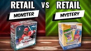 AWESOME PULLS!!2024 TOPPS CHROME MONSTER VS 2024 MEGA POWER MYSTERY BOX