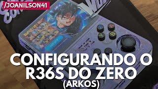 R36S do zero - Instalando ArkOS e configurando