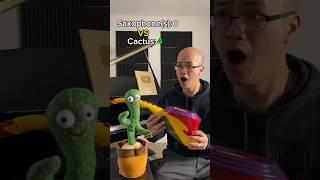 THREE DIFFERENT SAXOPHONES VS THE CACTUS#saxophone #musician