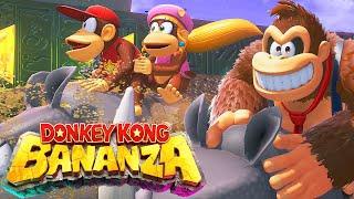 Diddy Kong & Dixie Kong in Donkey Kong Bananza (4K60FPS)