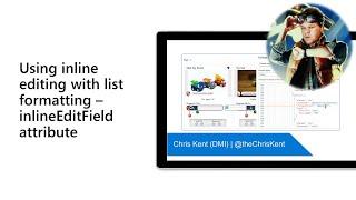 Using inline editing with list formatting – inlineEditField attribute