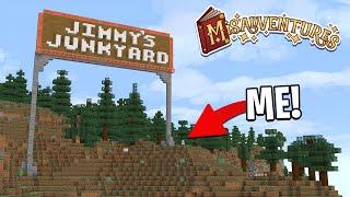 I Built A HUGE SIGN In My JUNKYARD | Minecraft Misadventures SMP