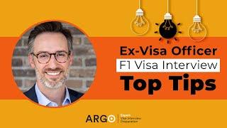 Ex-Visa Officer TOP TIPS for the F1 Visa | Student Visa