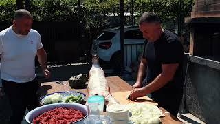 Homemade rustic roast meat