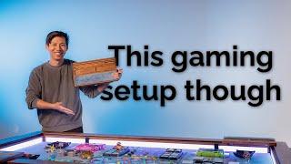 The BEST Board Game Table I've Ever Seen. The Councilor by Rathskellers