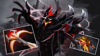 SATANIC ПОКАЗЫВАЕТ КАК ИГРАТЬ ЗА СФА SHADOW FIEND 7.37 ДОТА 2