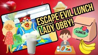 Escape Evil Lunch Lady Obby - Hard Mode - Guide