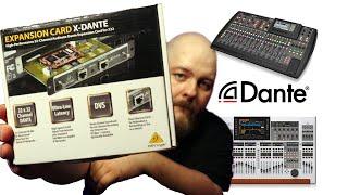 Audiante X-Dante Card for X32 - Unboxing, Install, Update and Test