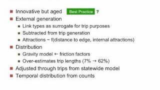 Travel Model Overview