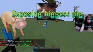 Exposing topovii as biggest pig ever 