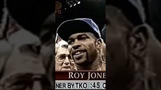 ROY JONES BOXING