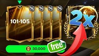 2x 101-105 Extra Time Pick in FC Mobile 25 || Weekend Challenge Ballon d'or Pack