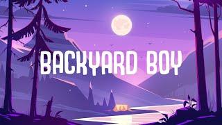 Claire Rosinkranz - Backyard Boy (Lyrics) with Jeremy Zucker