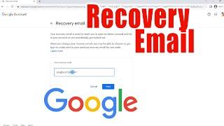 How to Add Recovery Email to Google Account