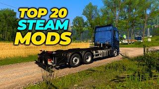 ETS2 Top 20 Realistic Steam Workshop Mods that you should install | ETS2 Mods