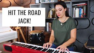 Как играть на пианино Hit the road Jack. Разбор | 0+