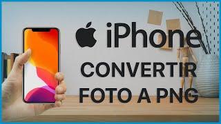 Como convertir una imagen a png en iPhone