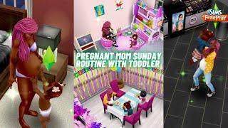 Day In The Life Of a Pregnant Mom With a Toddler  | The Sims Freeplay