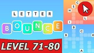 Letter Bounce Level 71-80 Answers | Word Cheats