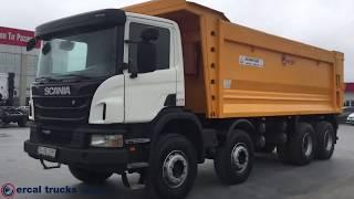 2016 SCANIA P400 AUTO AC 8X4 EURO5 HARDOX TIPPER 10 PCS