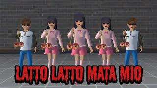 LATTO LATTO MATA MIO || HORROR MOVIE SAKURA SCHOOL SIMULATOR