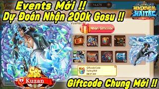 Event Dự Đoán Tướng Nhận 200k Gosu Cùng Giftcode Mới - Huyền Thoại Hải Tặc