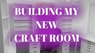 CREATING MY NEW IKEA CRAFT ROOM