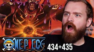 Luffy Is OUTMATCHED?!? | One Piece Ep 434+435 Reaction & Review | Impel Down Arc